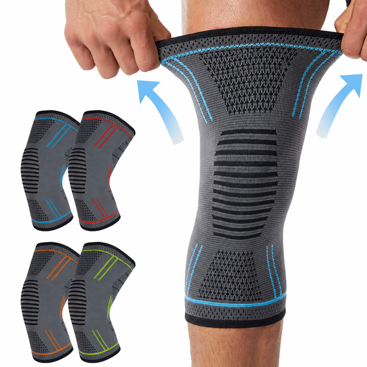 knee compression sleeve Knee compression support sleeve for comfortable everyday knee support