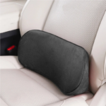 Memory foam lumbar support cushion for car seats and office chairs